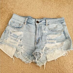 American Eagle Hi Rise Festival Shorts